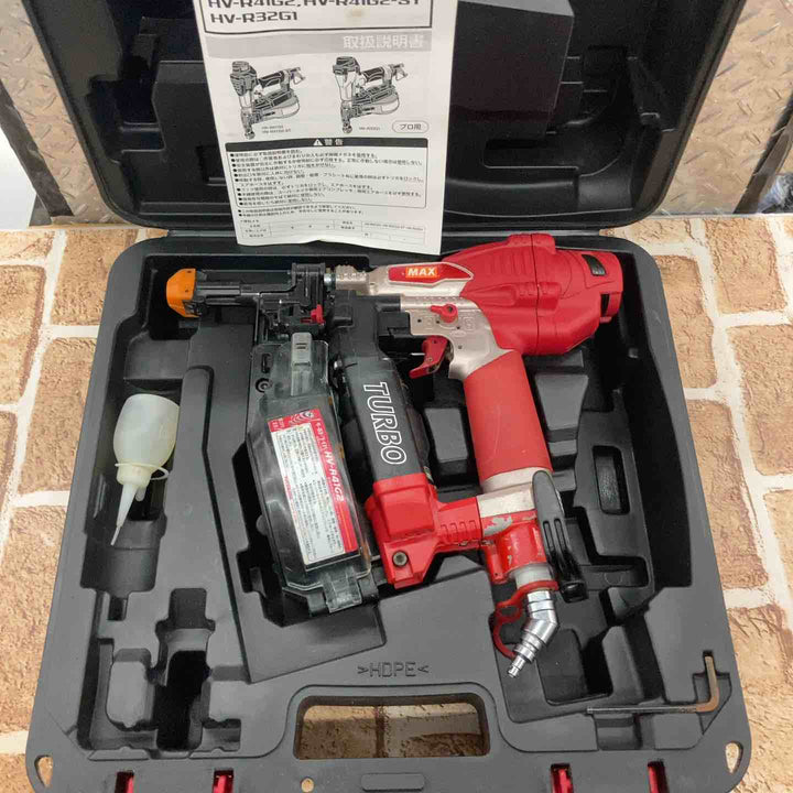 ★マックス(MAX)※現状品 高圧エアネジ打ち機 HV-R41G2【所沢店】