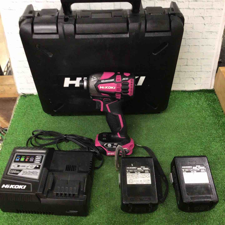 ★ハイコーキ(HIKOKI ※旧:日立工機) コードレスインパクトドライバー WH18DDL2(2LYPK)(R)【町田店】