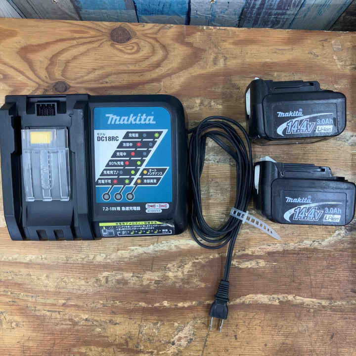 【中古品】★マキタ(makita) コードレスインパクトドライバー TD137DRFXB 14.4V フルセット【柏店】