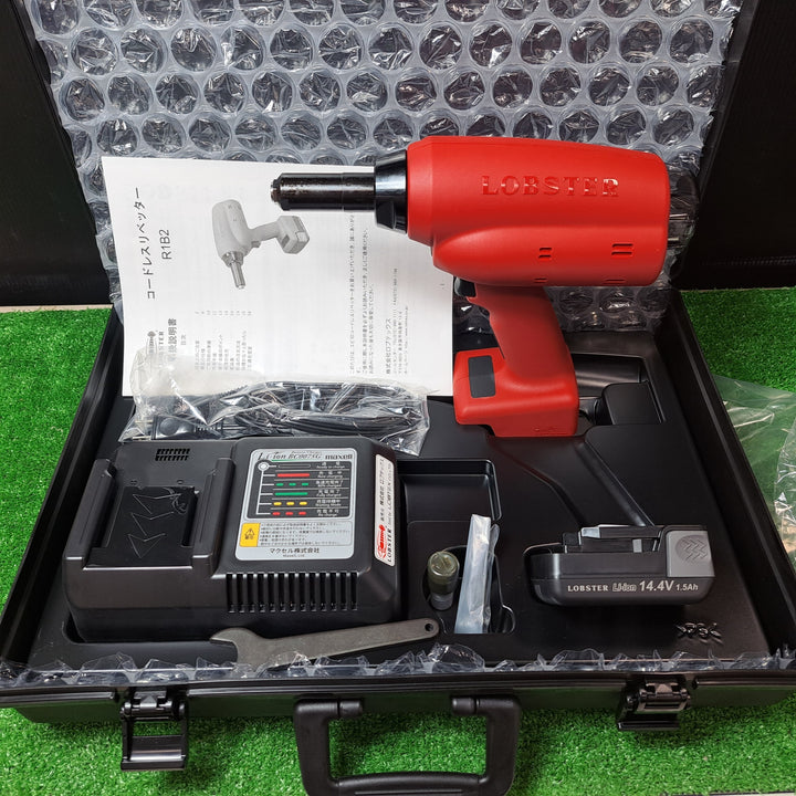 ロブテックス エビ 14.4V コードレスリベッター R1B2【岩槻店】
