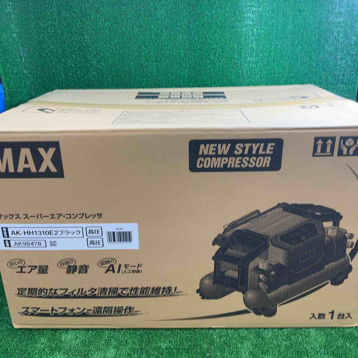 【未使用】 マックス(MAX) 高圧専用エアコンプレッサー AK-HH1310E2_ブラック 【藤沢店】