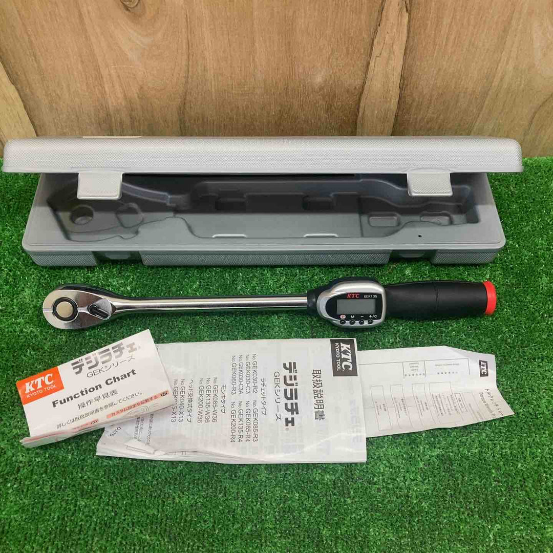KTC(ケーテーシー) デジタルトルクレンチ デジラチェ GEK135-R4【川越店】