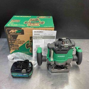 【未使用品】 ハイコーキ(HIKOKI ※旧:日立工機) 36V コードレスルーター M3612DA(NN) 36V2.5Ah(BSL36A18BX)バッテリー1個付属 【東大和店】