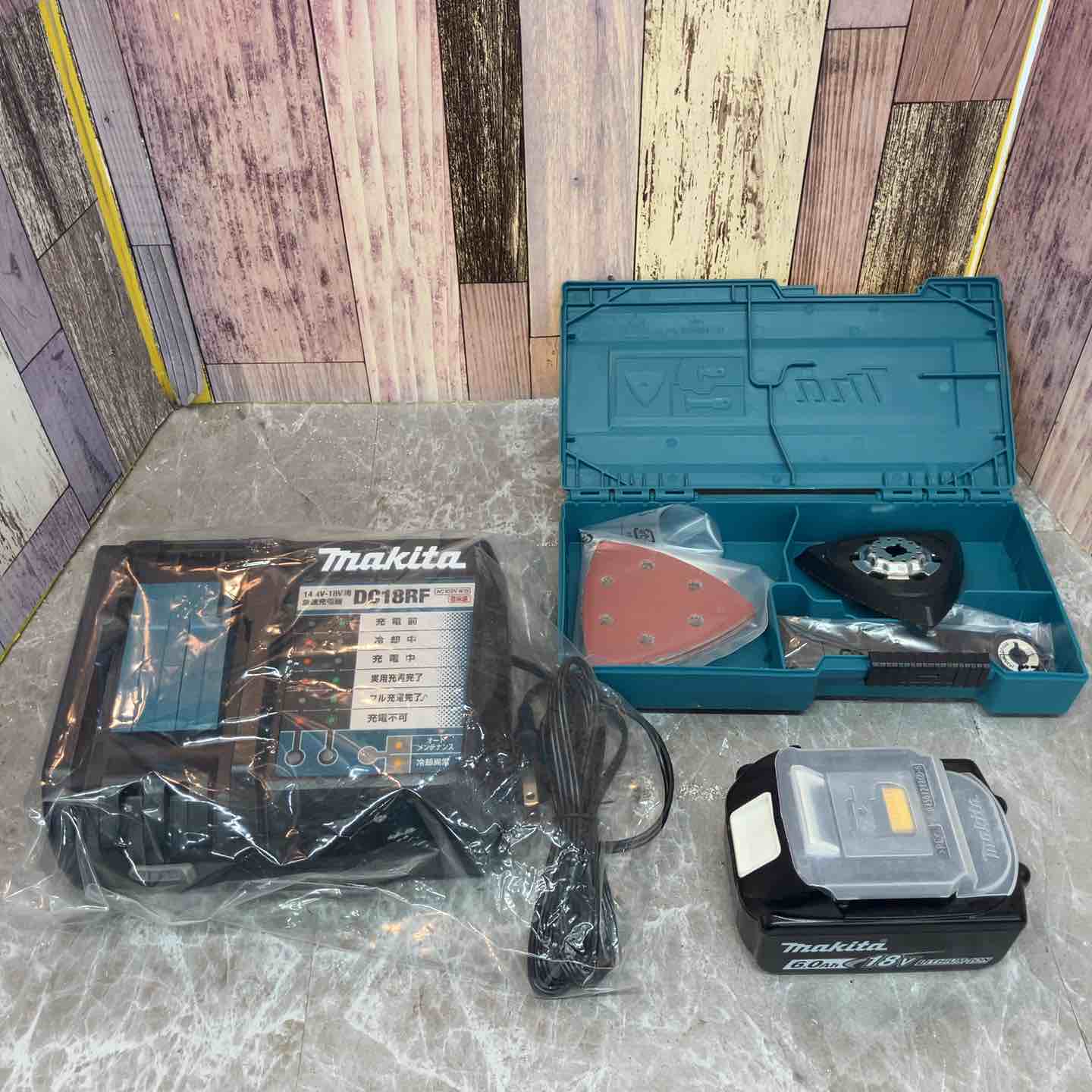 【美品】★マキタ(makita) コードレスマルチツール TM52DRG【八潮店】 ☆マキタ(makita) コードレスマルチツール TM52DRG【八潮店】 – アクト