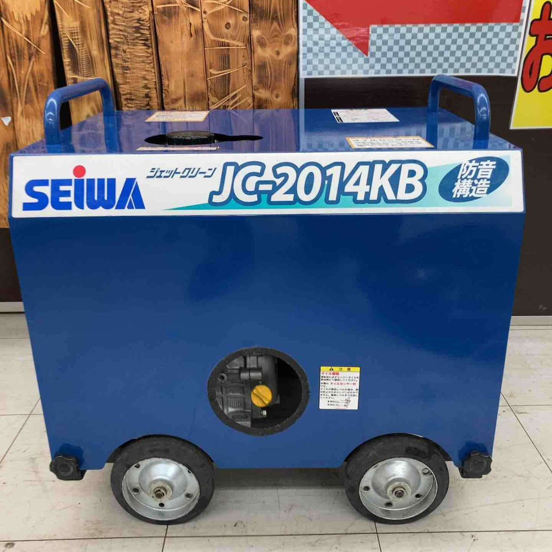 【現状品/店頭受取り限定】◇精和産業(セイワ/SEIWA) エンジン高圧洗浄機 JC-2014KB ジェットクリーン 別のノズルで19.6MPaの出力を確認済み【鴻巣店】