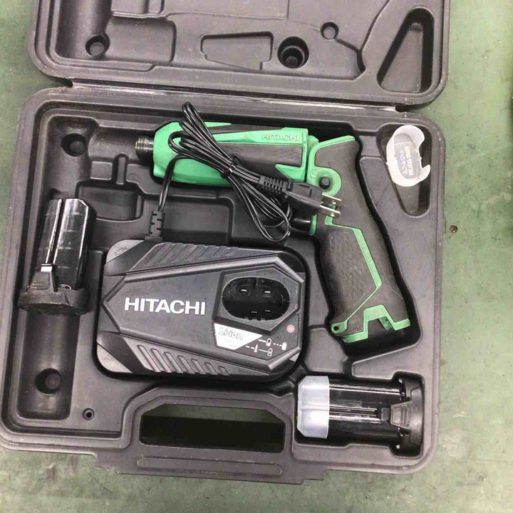 ◇ハイコーキ(HIKOKI ※旧:日立工機) 7.2V コードレスペンインパクトドライバー WH7DL(2LCSK)【戸田店】