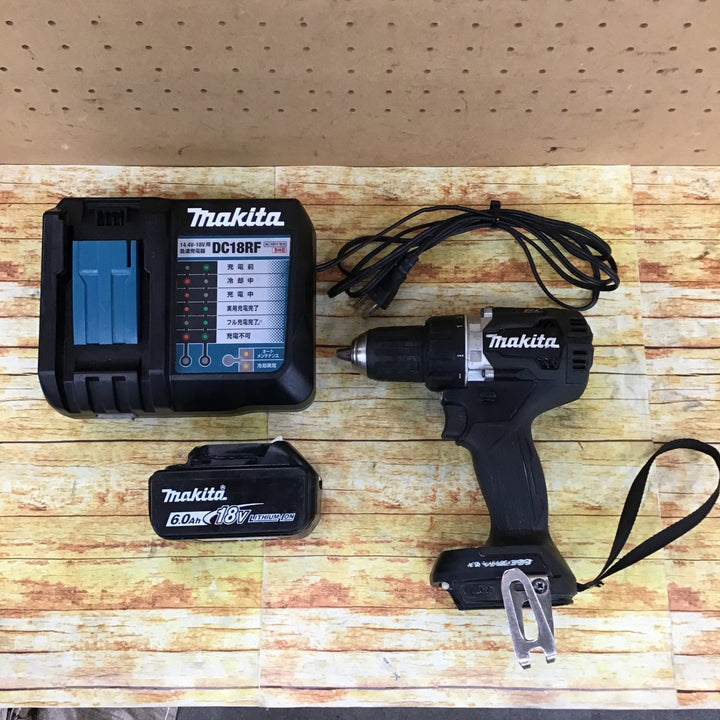 ○マキタ(makita) コードレスドリルドライバー DF484DRGXB 黒【川崎店】