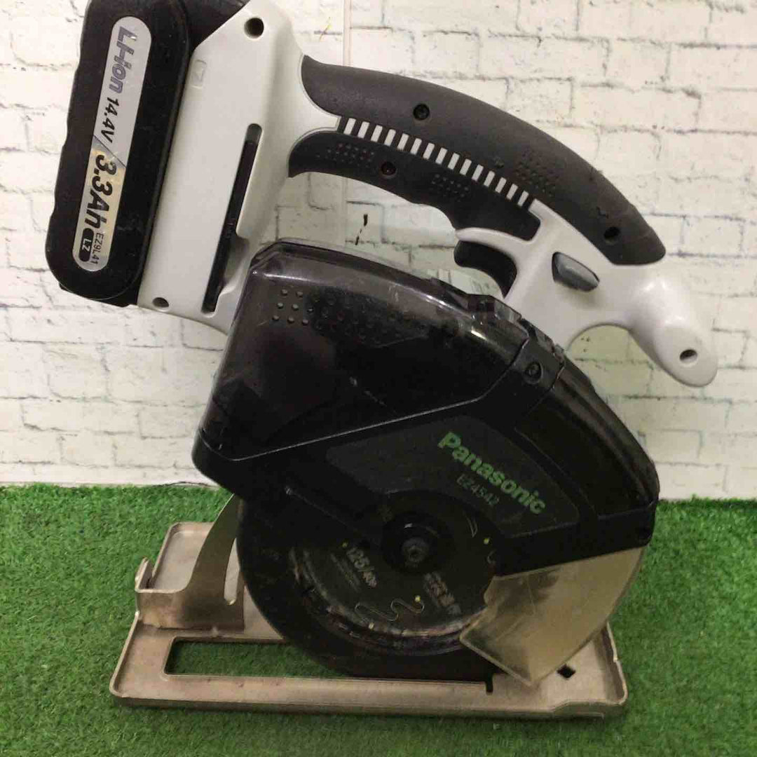 ★パナソニック(Panasonic) コードレスチップソーカッター EZ4542LS2M-B【町田店】