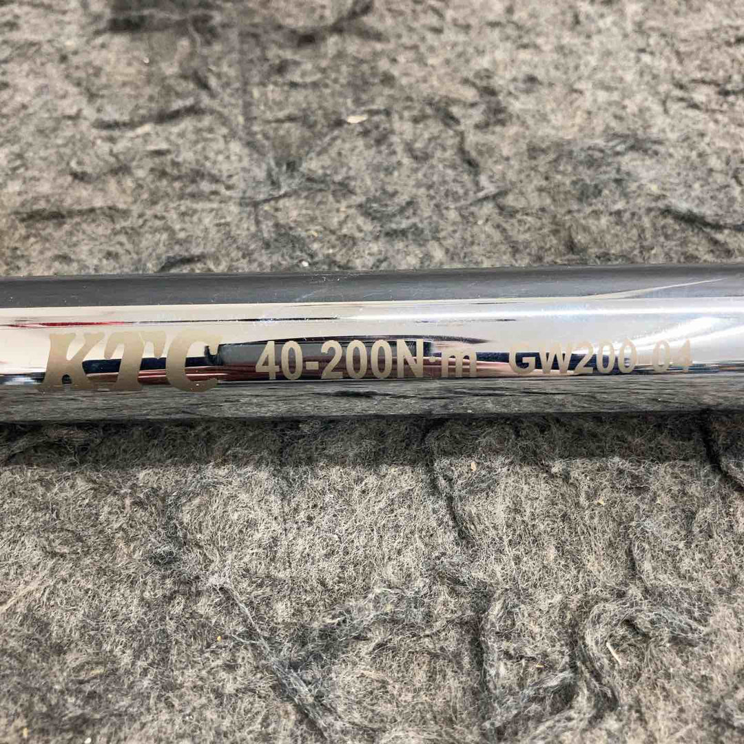 【現状品】 KTC/京都機械工具 12.7sq プレセット型トルクレンチ 40-200Nm GW200-04 【鴻巣店】