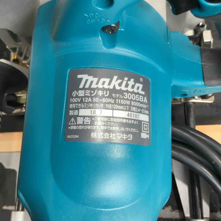 ☆マキタ(makita) 小型ミゾキリ 溝切  3005BA【草加店】