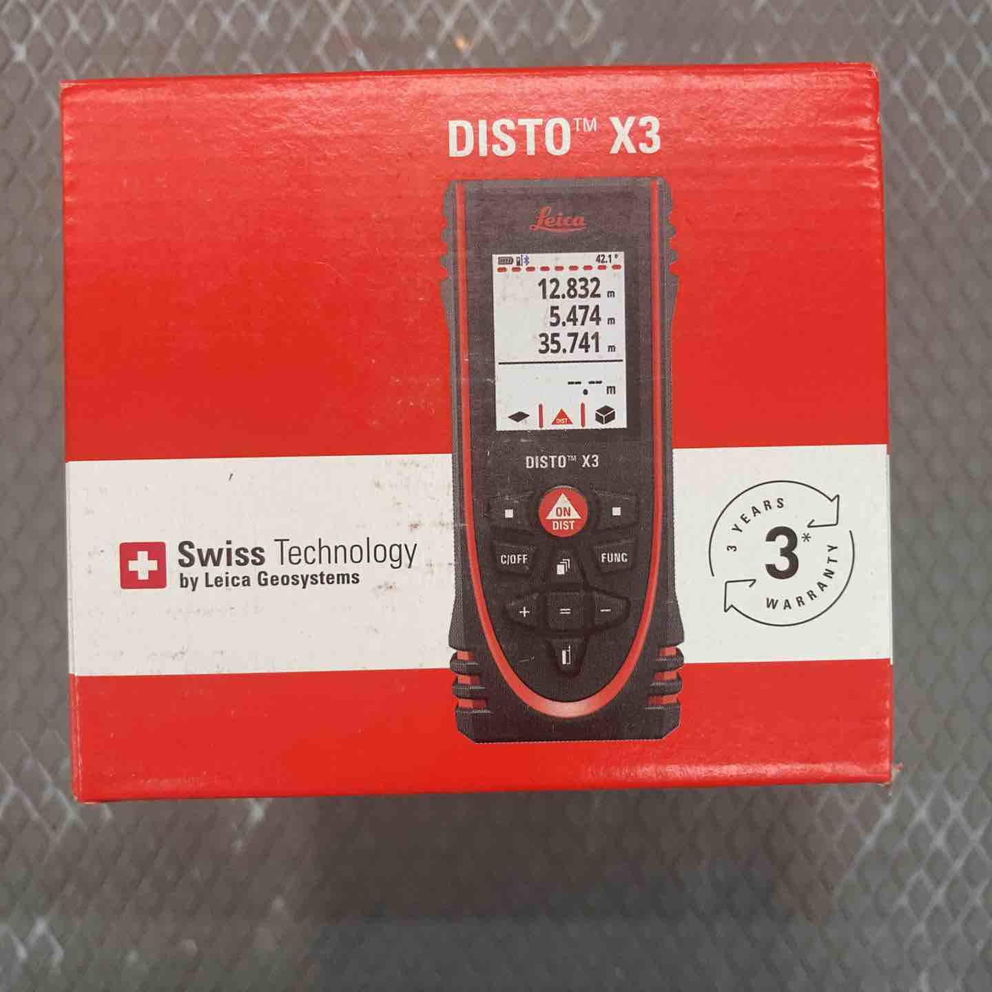 【未使用品】ライカ(Leica) レーザー距離計 Leica DISTO(ライカ ディスト) X3 PSC認定取得 日本正規品 DISTO-X3【所沢店】 未使用品】ライカ(Leica) レーザー距離計 Leica DISTO(ライカ ディスト