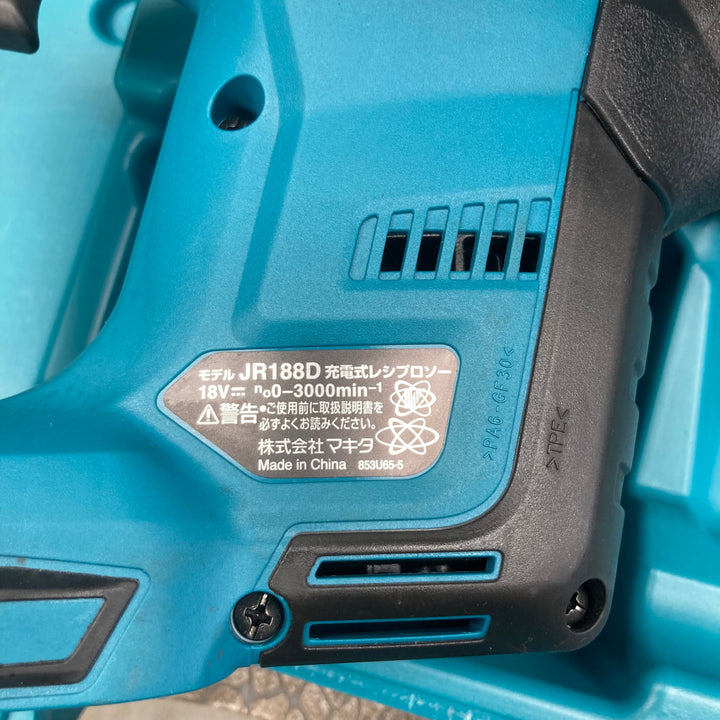 ★マキタ(makita) コードレスレシプロソー JR188DZK【川崎店】