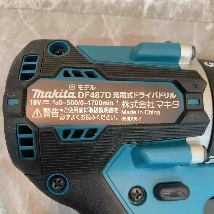 ★マキタ(makita) コードレスドリルドライバー DF487DZ【八潮店】