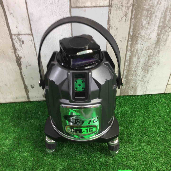 ◇レーザーテクノ グリーンレーザー墨出し器 CPX-1G フルライン電子整準【町田店】