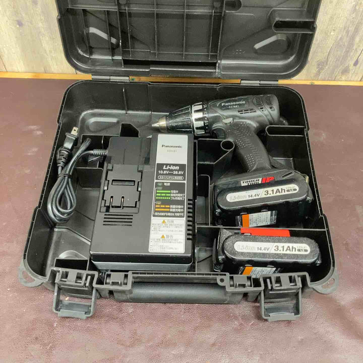 【中古品】 パナソニック(Panasonic) コードレスドリルドライバー EZ7441LJ2S-B 【東大和店】