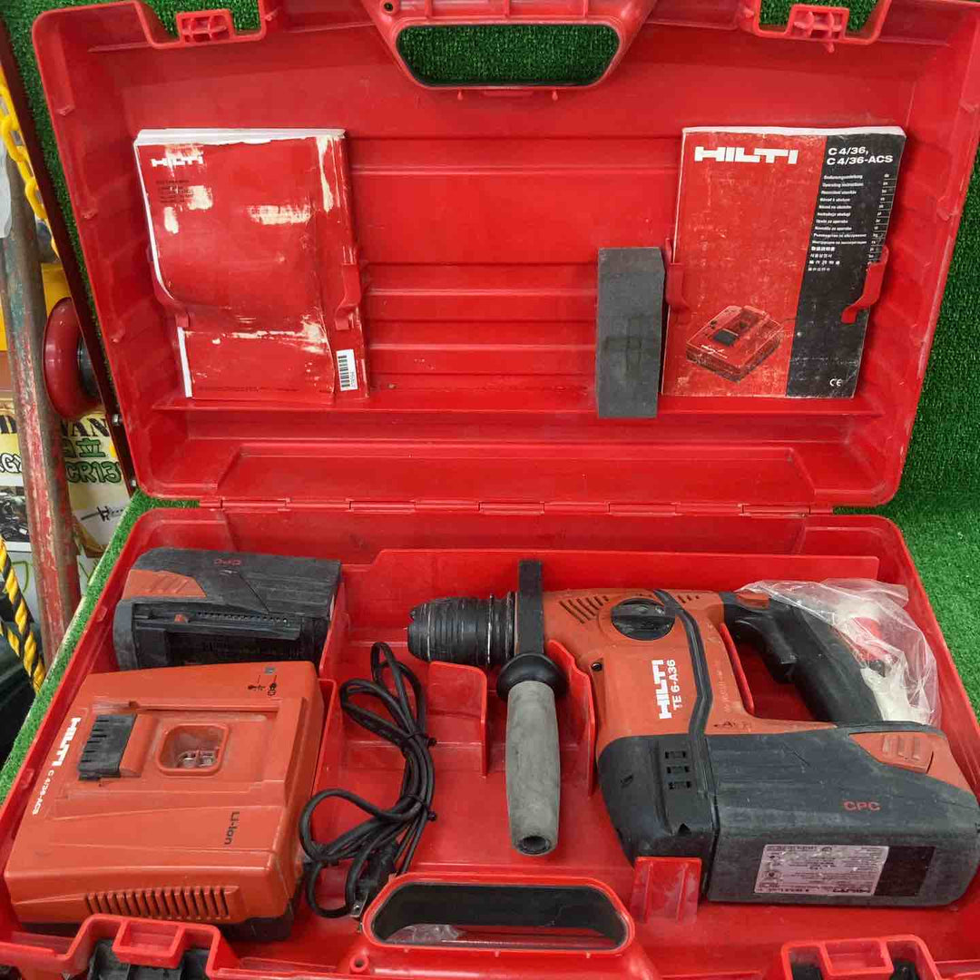 ◇ヒルティ(HILTI)  コードレス集じんハンマドリル TE6-A36 DRS【川崎店】