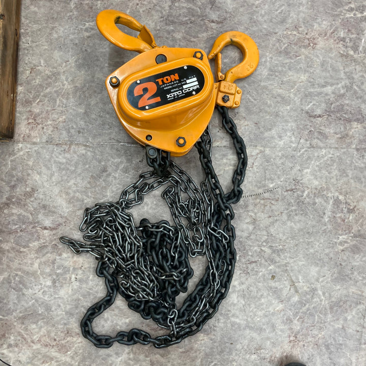 【店頭受取り限定】〇キトー(KITO) M3 チェーンブロック 2TON CB020【所沢店】