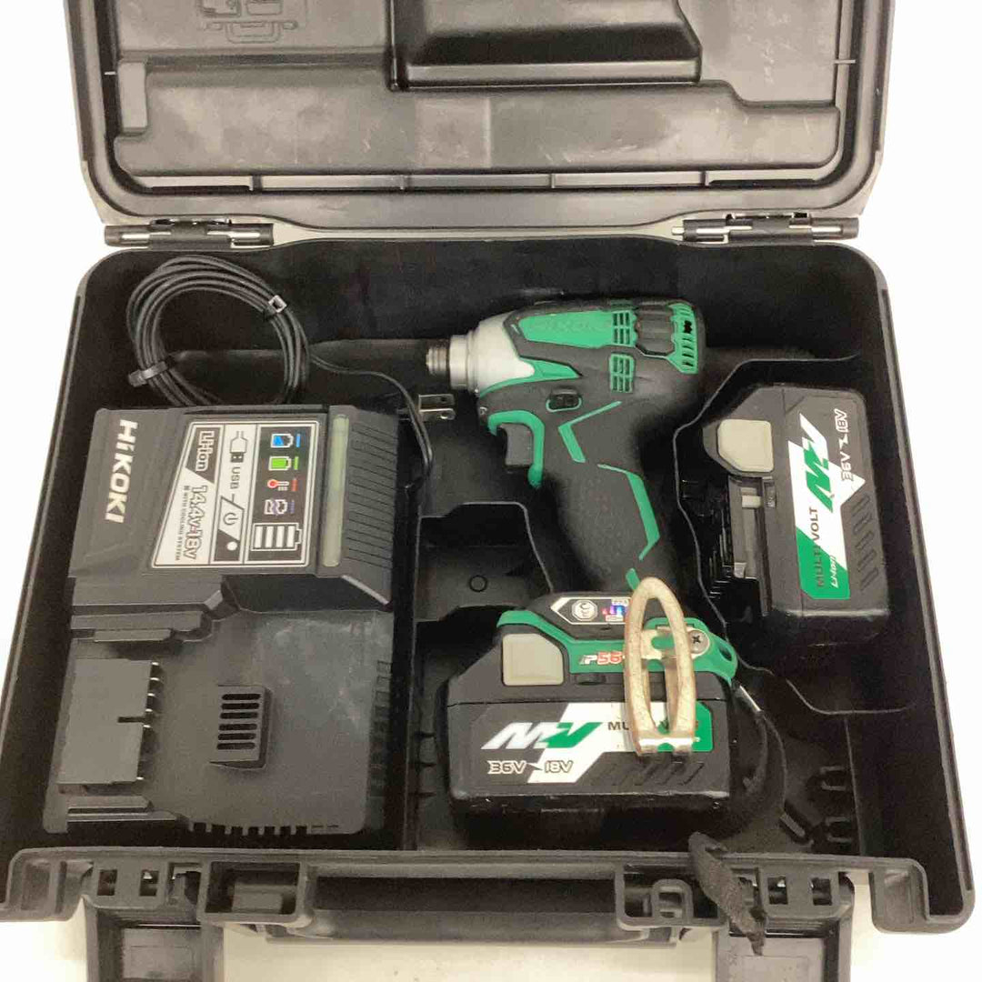 ★ハイコーキ(HIKOKI ※旧:日立工機) コードレスインパクトドライバー WH18DDL2(2LXPK)(L)【狭山】
