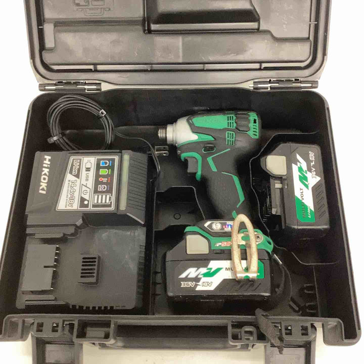 ★ハイコーキ(HIKOKI ※旧:日立工機) コードレスインパクトドライバー WH18DDL2(2LXPK)(L)【狭山】