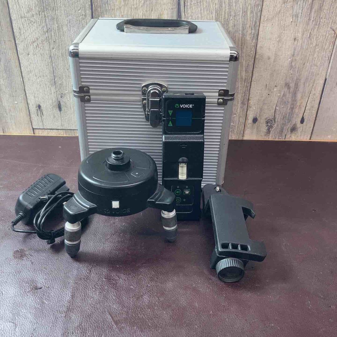 【中古品】◇VOICE レーザー墨出し器 5ライン(矩十字・横) グリーンレーザー Model-G5【東大和店】