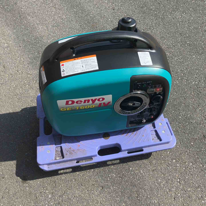 【期間限定値下！中古美品】 デンヨー/Denyo 発電機・GE-1600SS-IV 【桶川店】