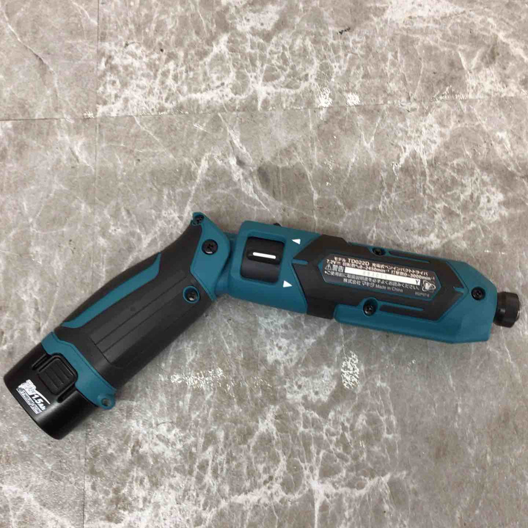 【未使用品】★マキタ makita 7.2V1.5Ah コードレスペンインパクトドライバー TD022DSHX【八潮店】