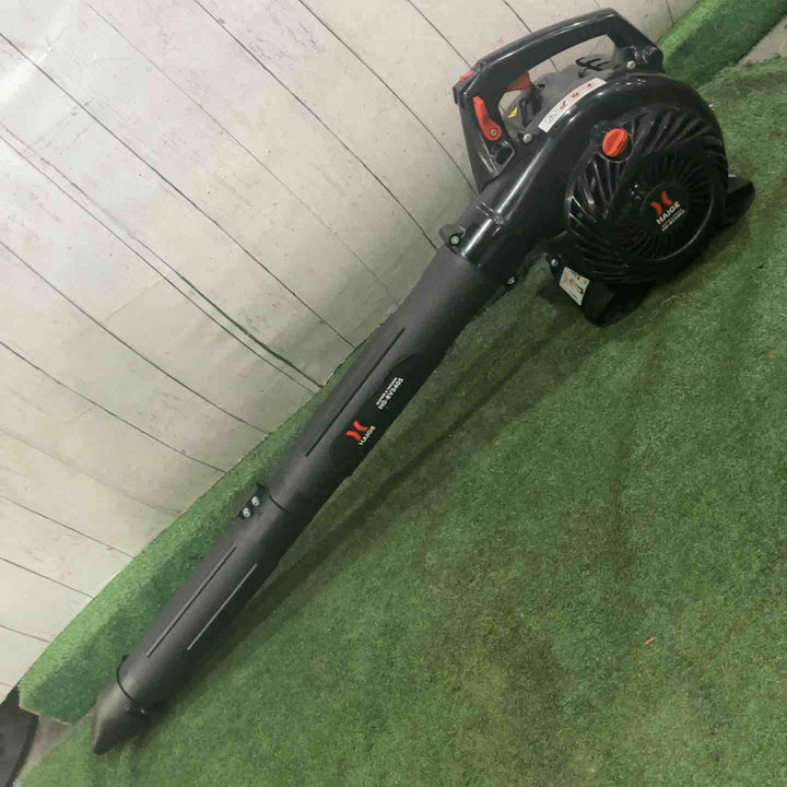 HAIGE ハイパワーエンジン式 ブロワーバキューム 落ち葉掃除機 1台2役 25cc 2サイクル HG-BV3405 動作確認済【川口店】