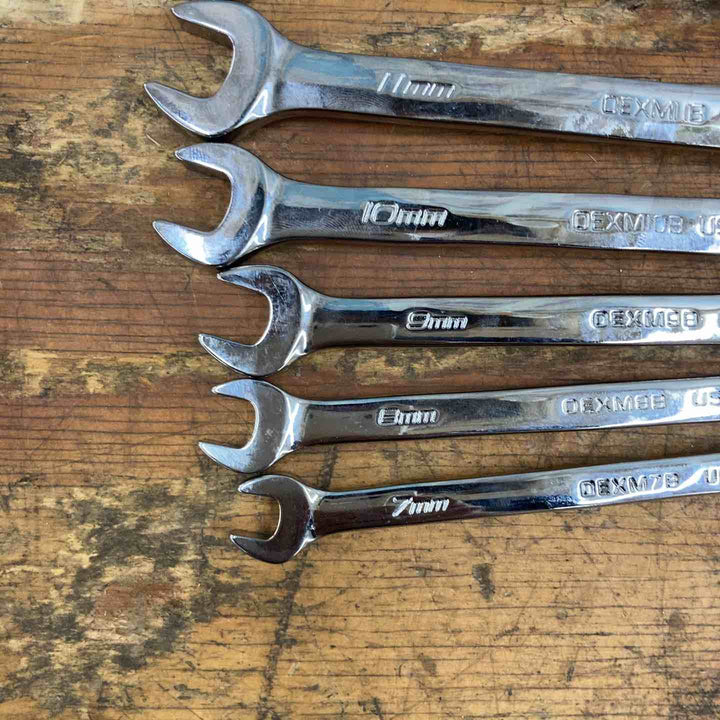 スナップオン(Snap-on) ショートコンビネーションレンチ 9本セット OEXM15B 14B 13B 12B 11B 10B 9B 8B 7B【柏店】