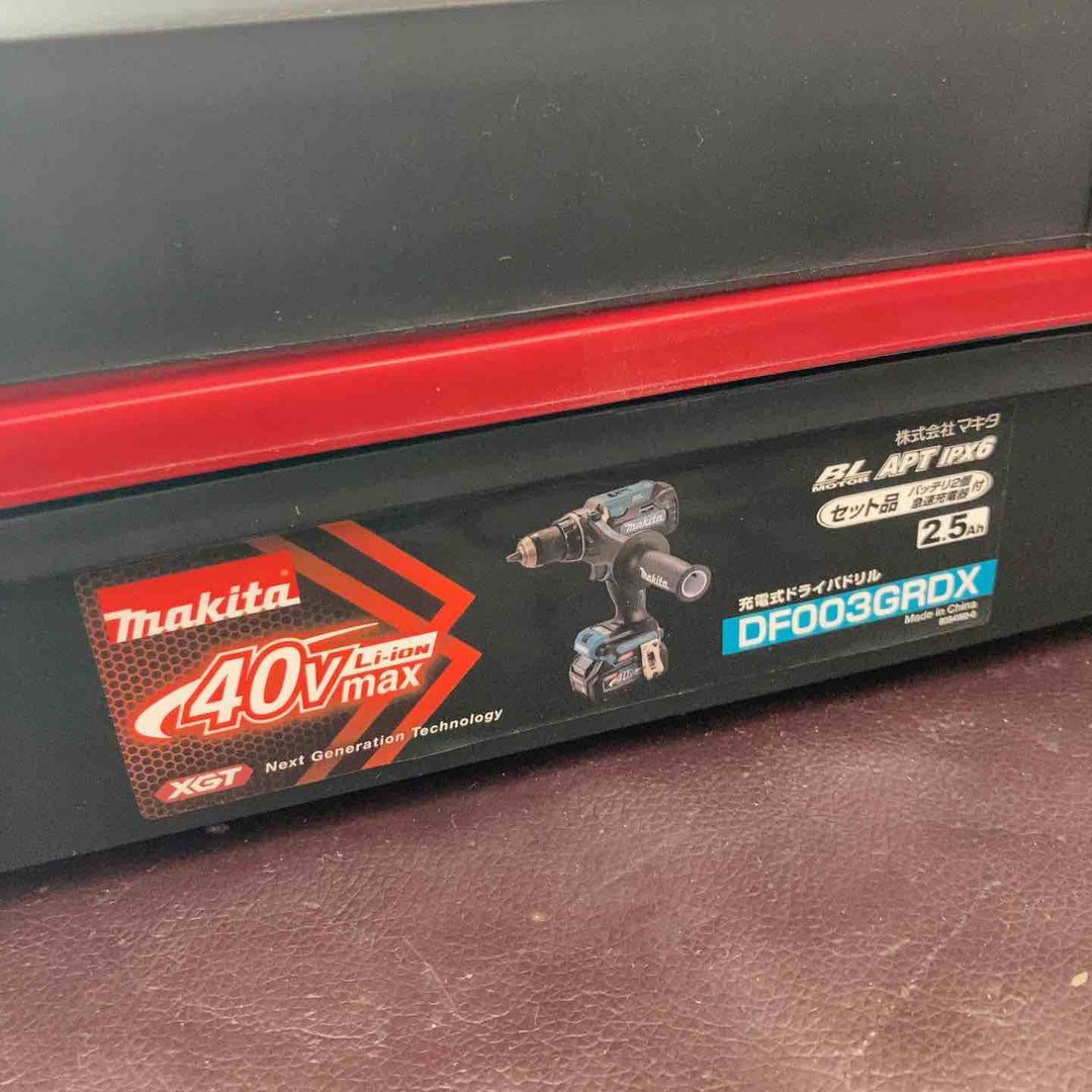 【未使用(店頭展示品)】★マキタ(makita) コードレスドリルドライバー DF003GRDX【東大和店】