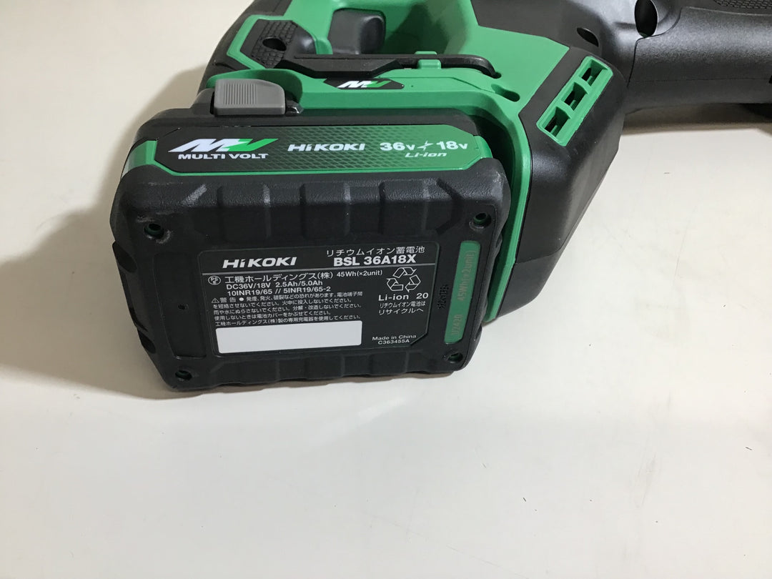 【未使用品】★ハイコーキ HIKOKI コードレスセーバーソー CR36DMA(2XPZ) 【戸田店】