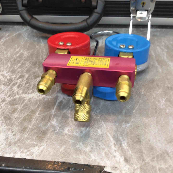 TASCO　ゲージマニホールド　R32　R410A用　※動作未確認【八潮店】