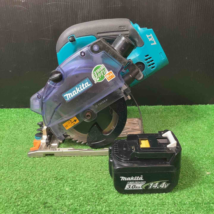 【中古品】★マキタ(makita) コードレス防じん丸のこ KS521DZ ◇14.4V3.0Ahバッテリー1個付き♪【岩槻店】