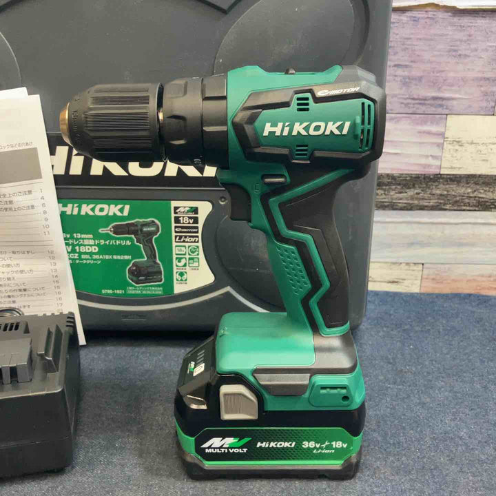 ◇ハイコーキ(HiKOKI) コードレス振動ドライバドリル DV18DD(2XCZ)【八潮店】