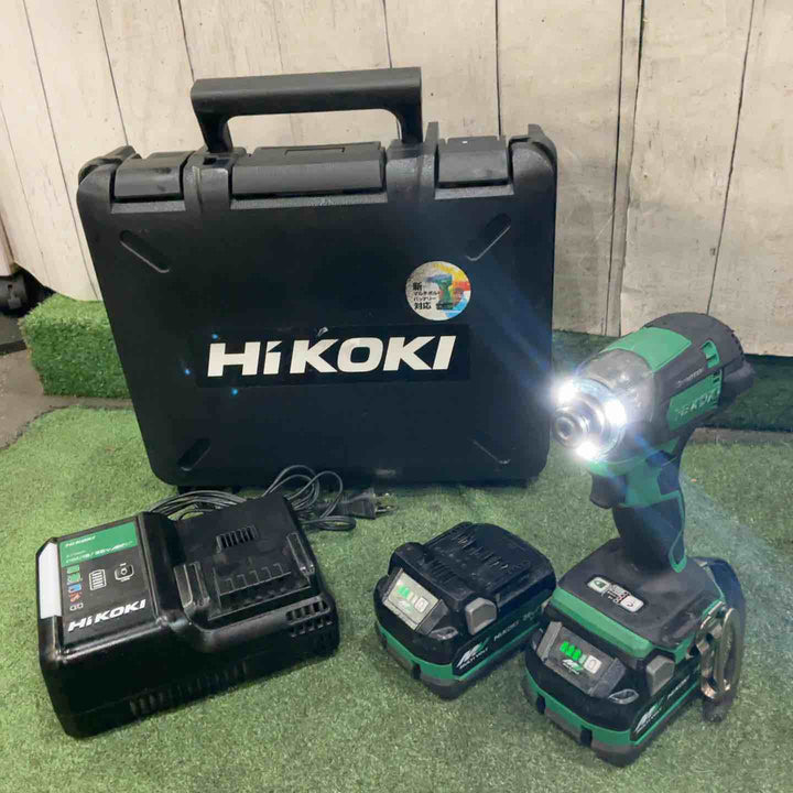 ◇ハイコーキ(HIKOKI ※旧:日立工機) コードレスインパクトドライバー WH18DC(2XPZ) 18V 動作確認済【川口店】