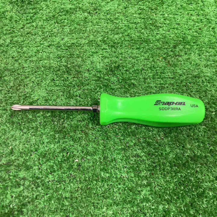 ◇Snap-on (スナップオン) 旧グリップ ドライバーセット 限定品 グリーン 緑 SDDX70AG [並行輸入品]【草加店】