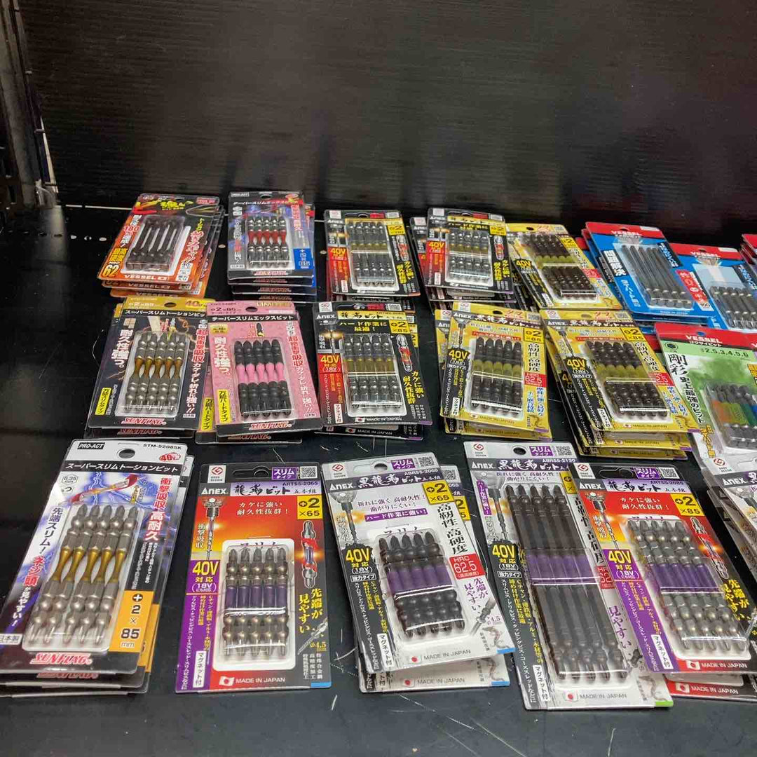 ▼ビット5本入り×100個まとめ売り！ANEX アネックス 龍靭 VESSEL ベッセル サキスボ等♪ +インパクト用【川越店】