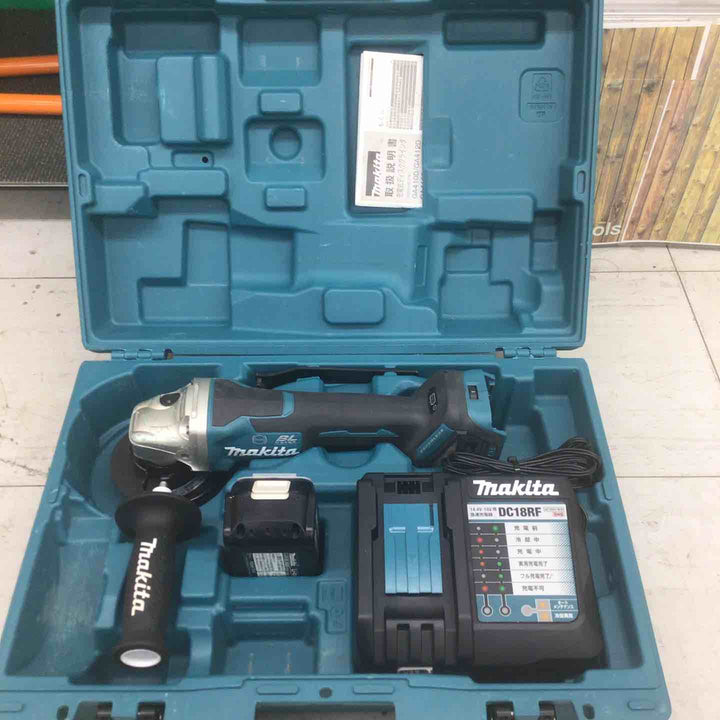 【中古品】 マキタ/makita 100mmコードレスディスクグラインダ GA418DRG 【鴻巣店】