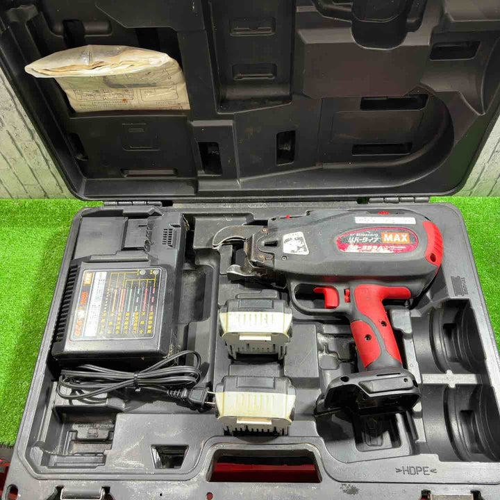 ★マックス(MAX) 14.4V 鉄筋結束機 リバータイア RB-399-B2C 動作確認済み【川口店】
