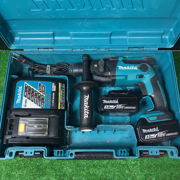◇マキタ(makita) コードレスハンマドリル HR165DRFX 18V3.0Ah×2個付き【岩槻店】