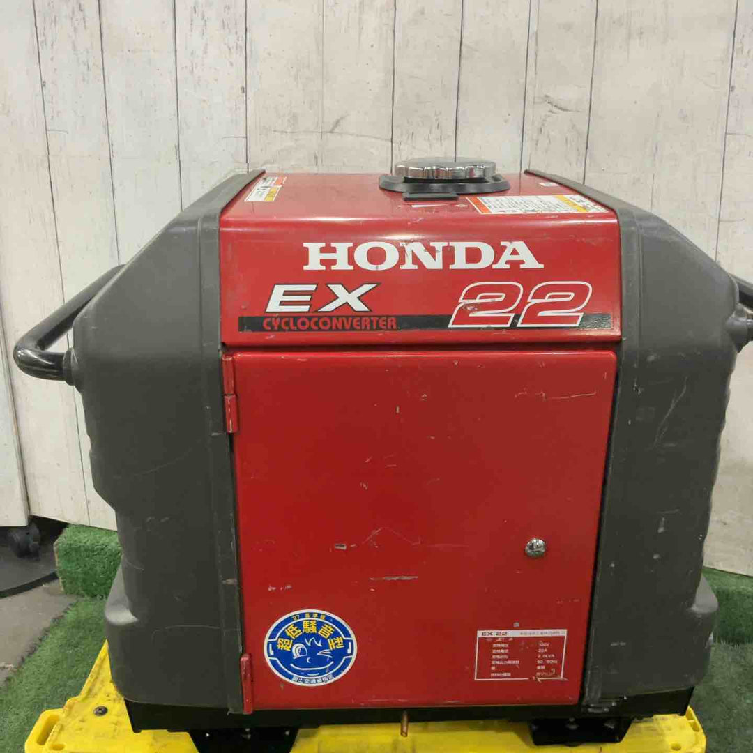 【店頭受取り限定】★ホンダ(HONDA) サイクロコンバーター発電機 EX22_車輪なし 動作確認済【川口店】