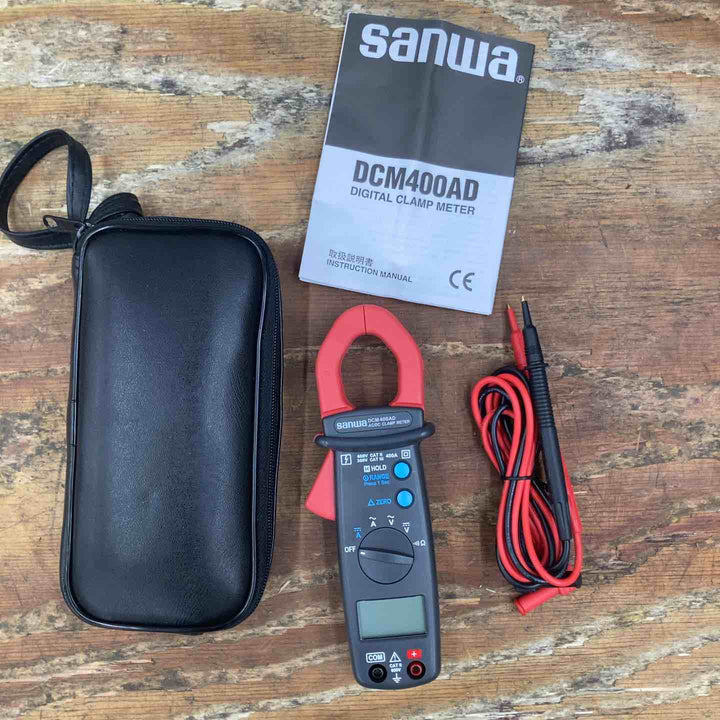◇三和電気計器(サンワ/sanwa) DC/AC両用デジタルクランプメータ DCM400AD【柏店】