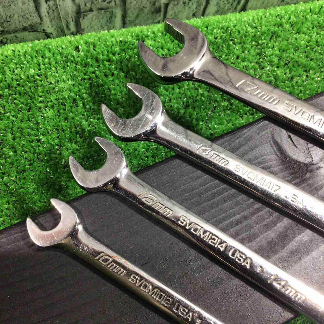 スナップオン(Snap-on) オープンエンドレンチ4本組 SVOMシリーズ 【川口店】