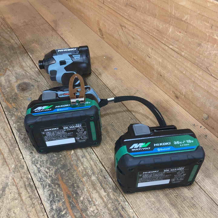 ★ハイコーキ(HIKOKI ※旧:日立工機) コードレスインパクトドライバー WH36DD(2XHSZ)(IG)【所沢店】限定色≪特価≫