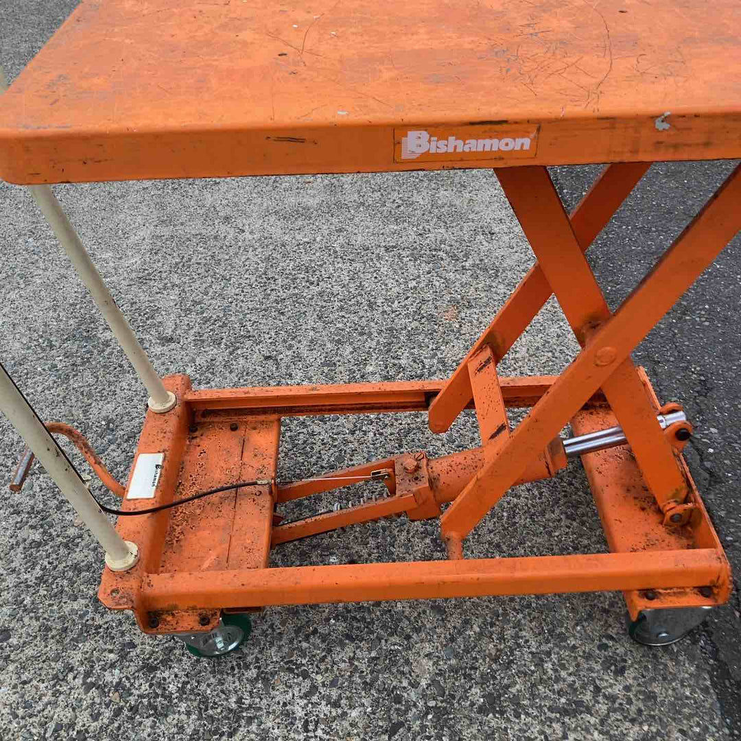 【店頭受取り限定】BISHAMON ビシャモン テーブルリフター 250kg 昇降　BX25【町田店】