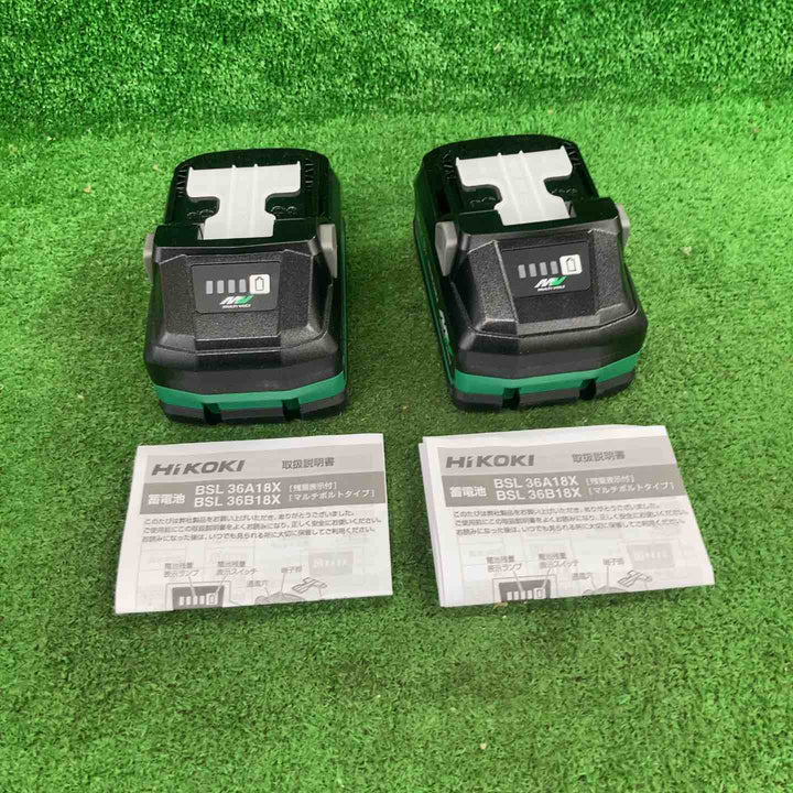 ★ハイコーキ(HIKOKI ※旧:日立工機) リチウムイオンバッテリー 36V/4.0Ah BSL36B18X【川崎店】
