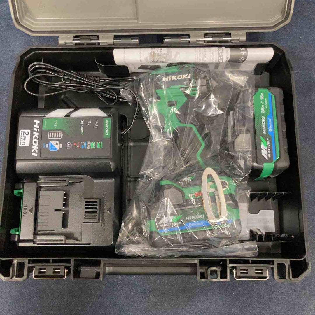 ★ハイコーキ(HIKOKI ※旧:日立工機) コードレスインパクトドライバ アグレッシブグリーン WH36DD(2XHLSZ)【八潮店】