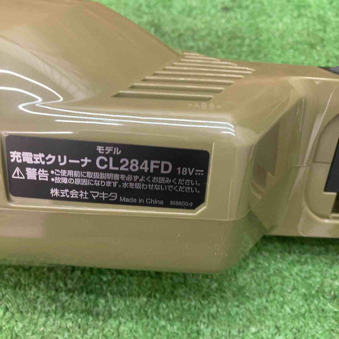 【未使用品(店頭展示品)】マキタ(makita) コードレスクリーナー CL284FDRFO 吸込み仕事率	高機能フィルタEX	パワフル：125W【川越店】