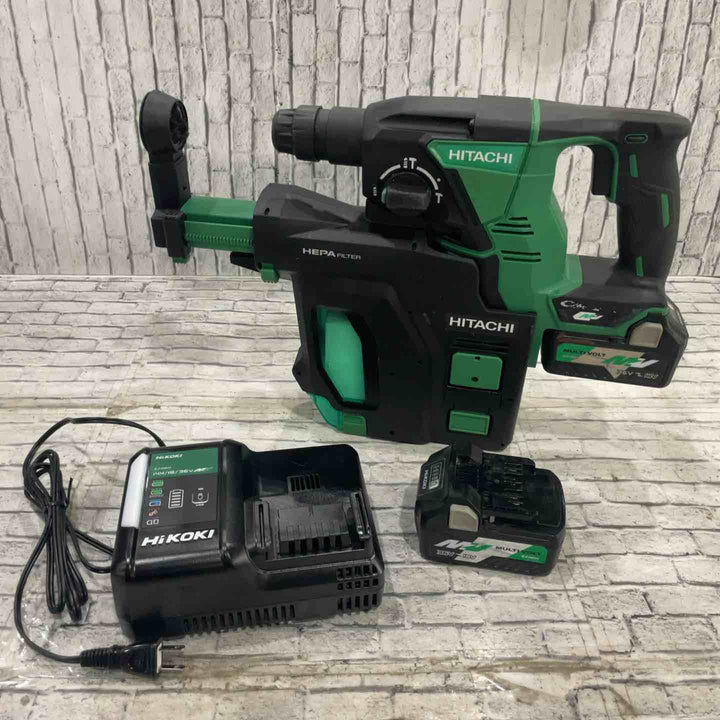 ★ハイコーキ(HIKOKI ※旧:日立工機) コードレスハンマドリル DH36DPB(2XP)【川口店】