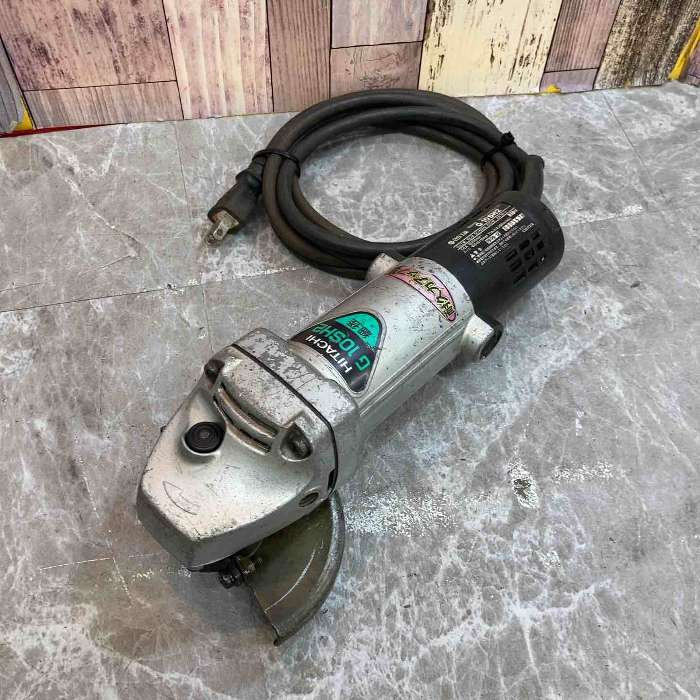 ◇ハイコーキ(HIKOKI ※旧:日立工機) ディスクグラインダー 100mm G10SH2 細径【八潮店】 ◇ハイコーキ(HIKOKI ※旧:日立工機) ディスクグラインダー 100mm