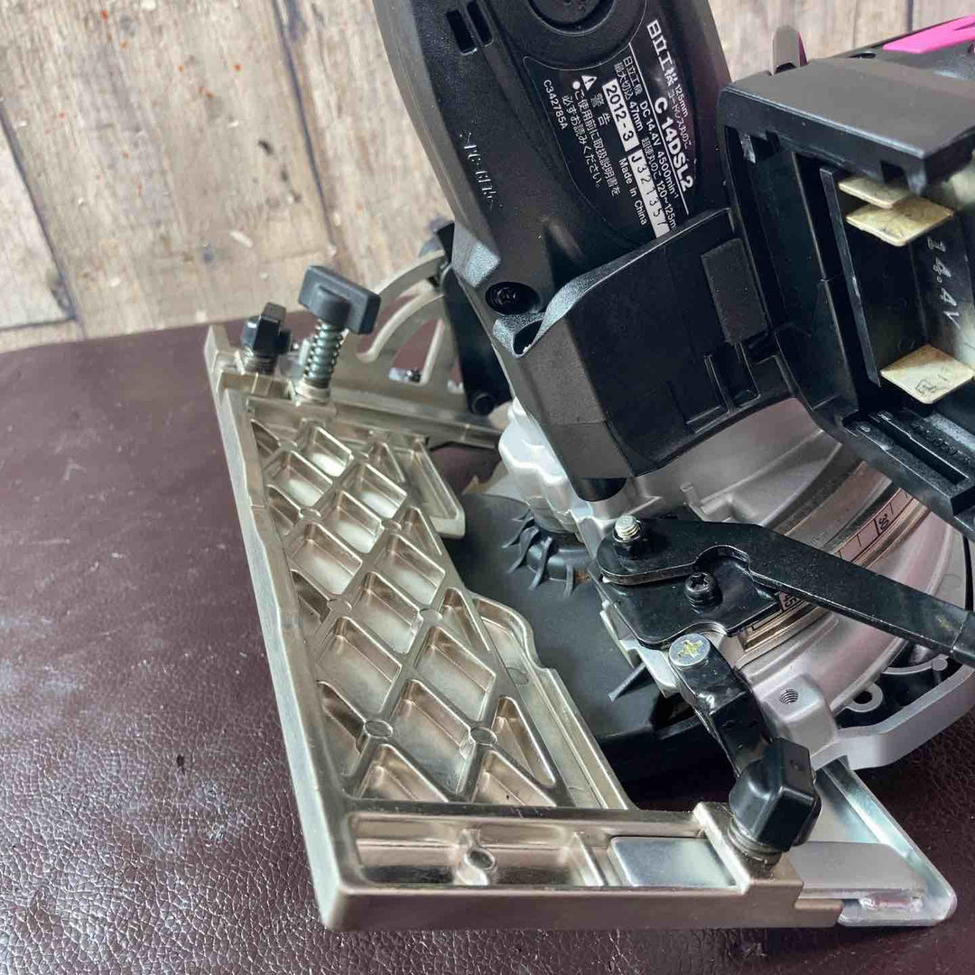 【中古品】★ハイコーキ(HIKOKI ※旧:日立工機) コードレス丸のこ C14DSL2(LSCK)【東大和店】